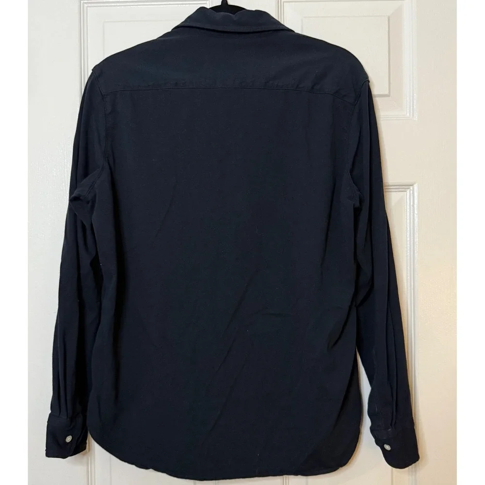 Frank & Eileen Black‎ Long Sleeve Button Up Shirt 100% Cotton Made in USA Size S - Picture 6 of 6